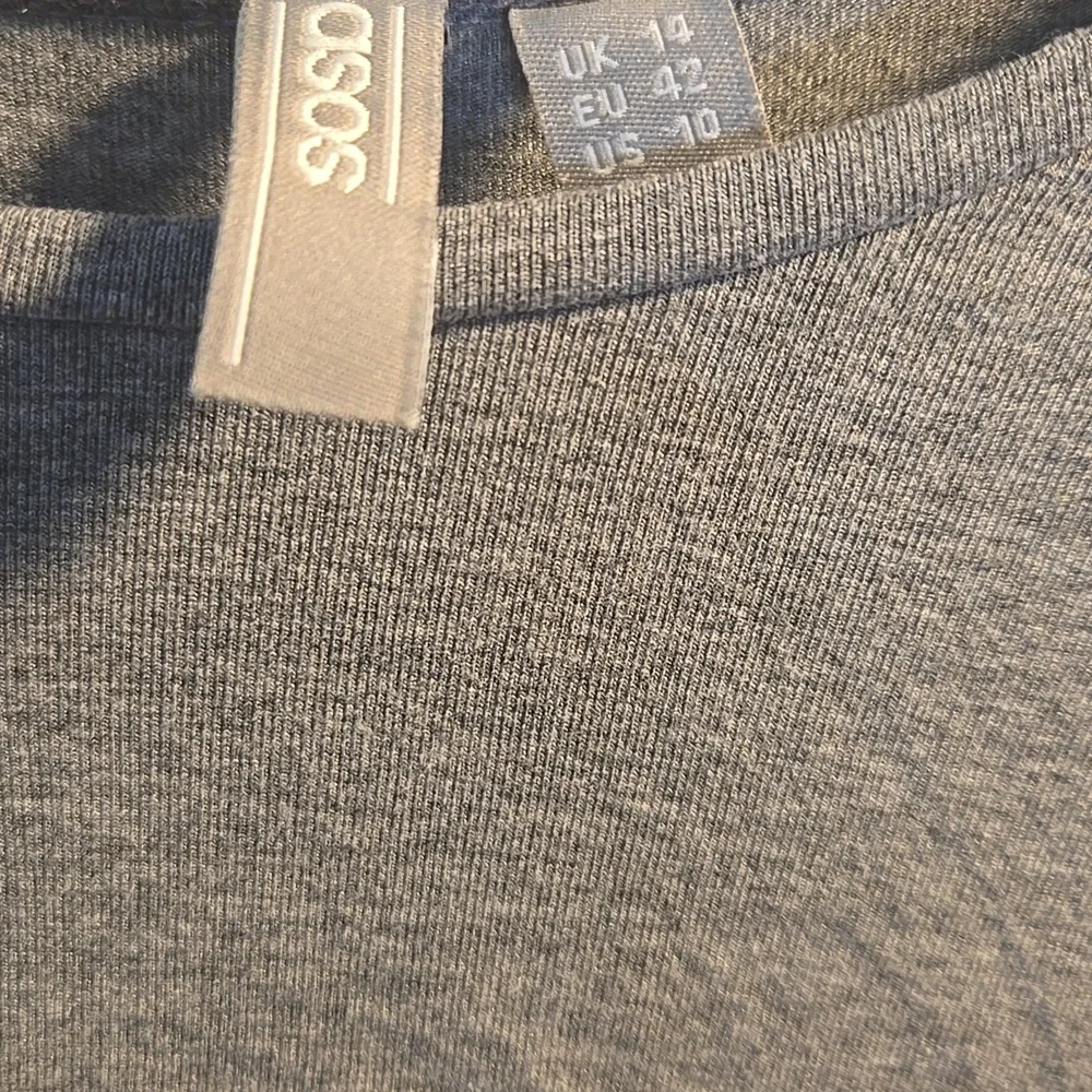 ASOS Gray Maxi Dress - Picture 2 of 4
